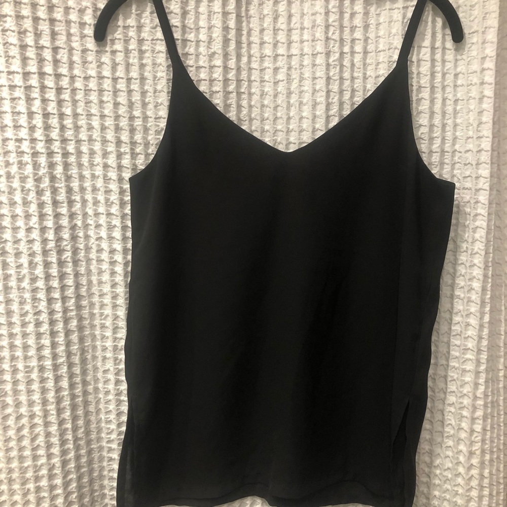 H&M Sheer Flowy Tank Top